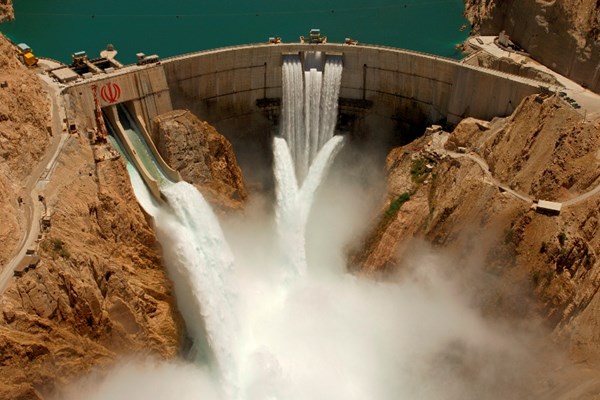 Shafts of Karoun 3 Dam
